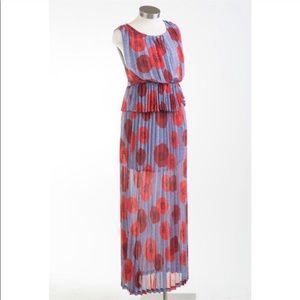 Dear Creatures ModCloth Pleated Floral Maxi Dress